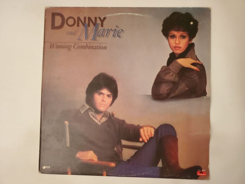 Donny and Marie Winning Combination vinyl record
